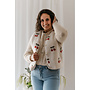 Cherry Teddy Vest