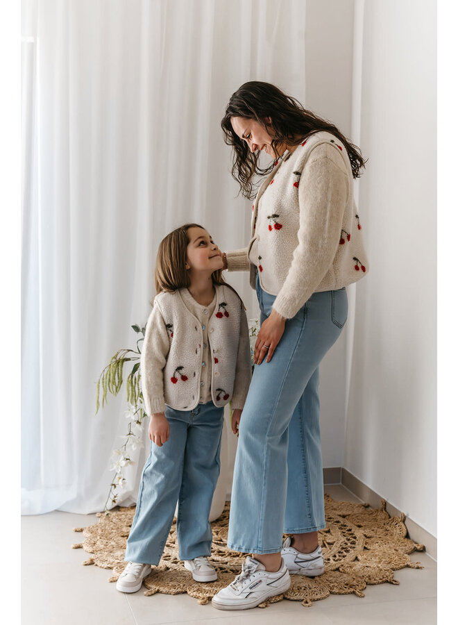 Cherry Teddy Vest