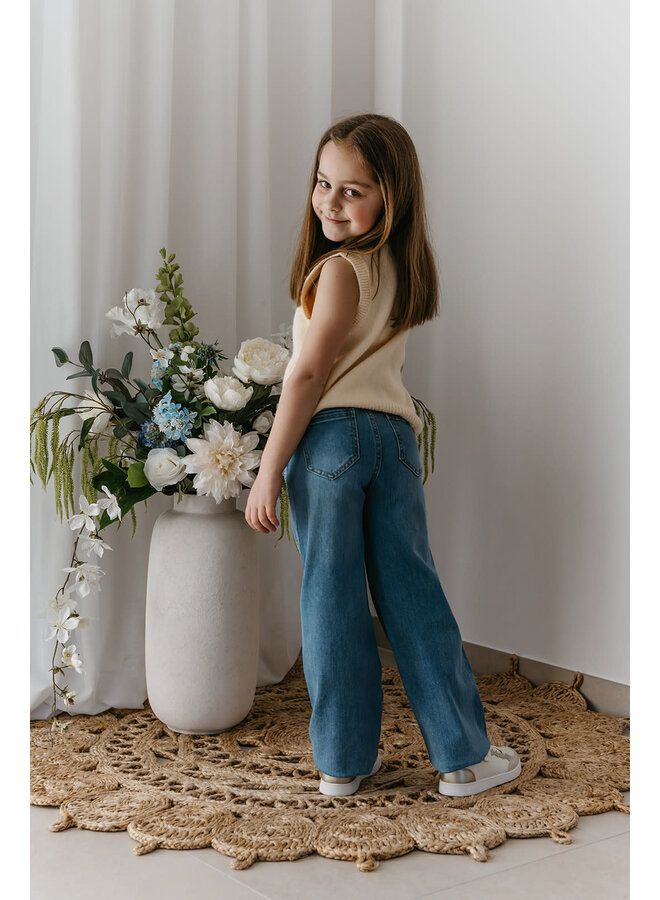 Féline Glitter Jeans Mini