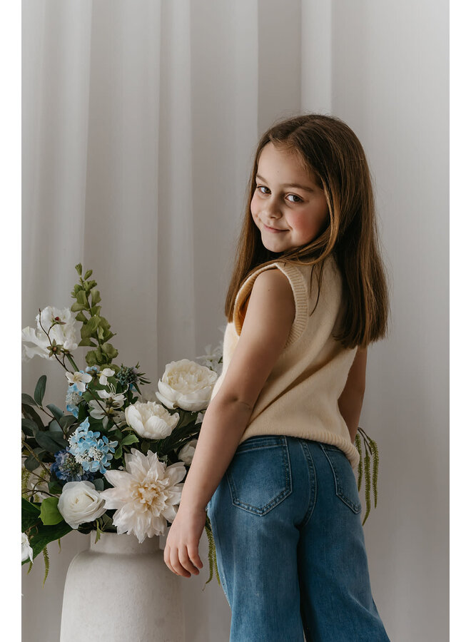 Féline Glitter Jeans Mini