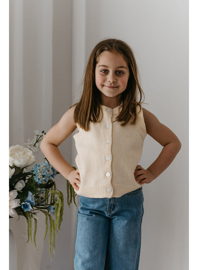 Féline Glitter Jeans Mini