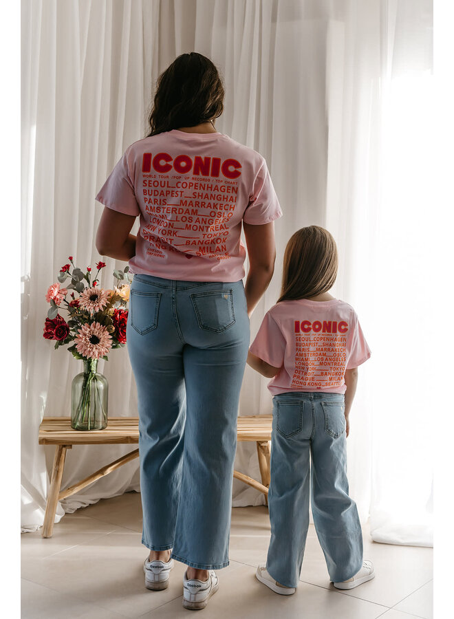 Iconic T-Shirt Mini Pink