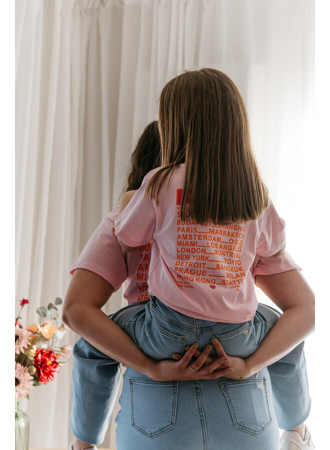 Iconic T-Shirt Mini Pink