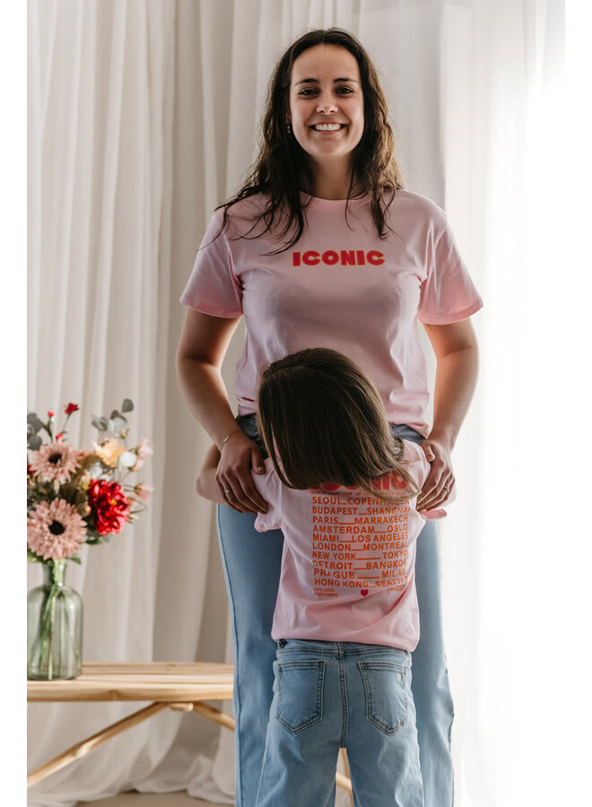 Iconic T-Shirt Mini Pink
