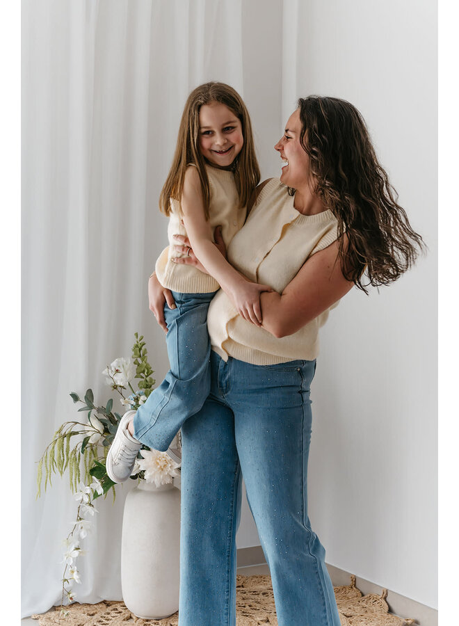 Fae Cardigan Mini Yellow