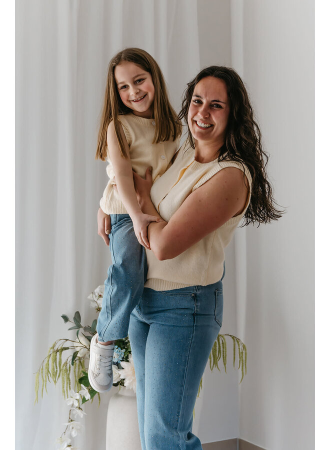 Fae Cardigan Mini Yellow