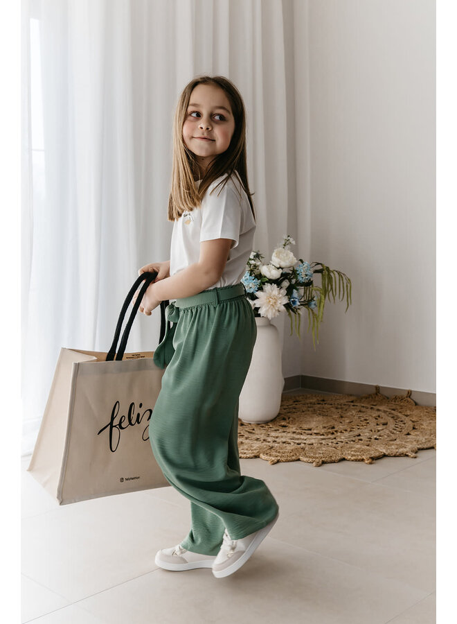 Sally Flowy Trousers Mini