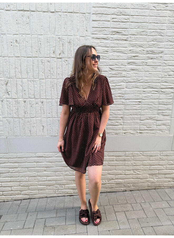 Dahlia Polka Dot Dress