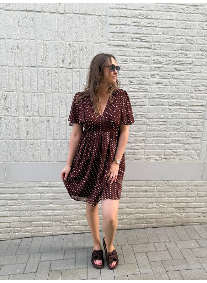 Dahlia Polka Dot Dress