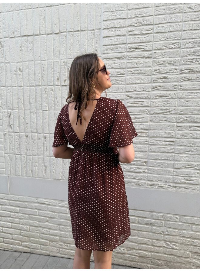 Dahlia Polka Dot Dress