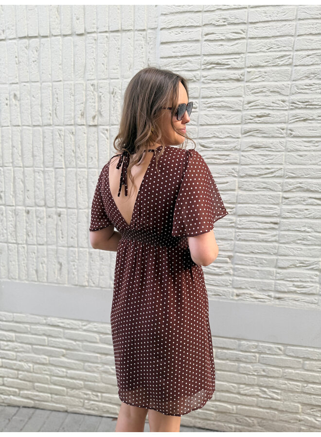 Dahlia Polka Dot Dress