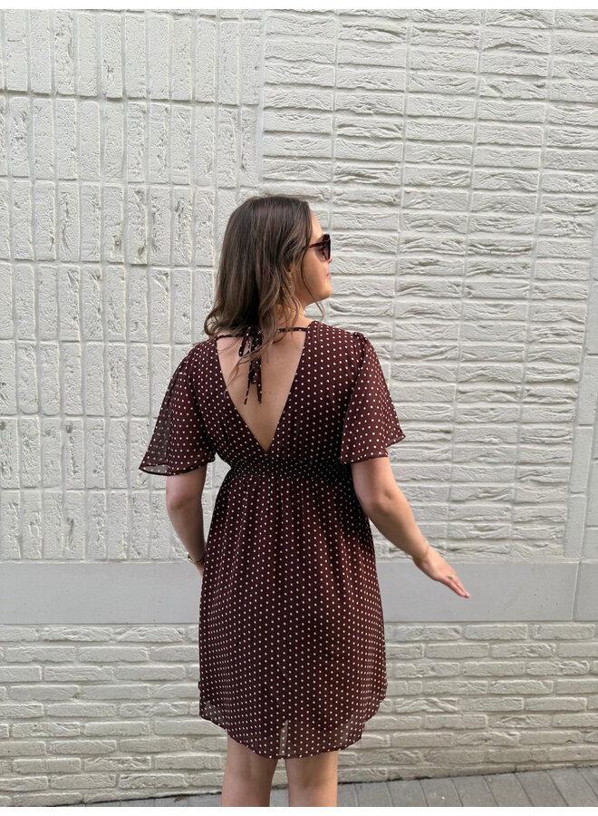 Dahlia Polka Dot Dress