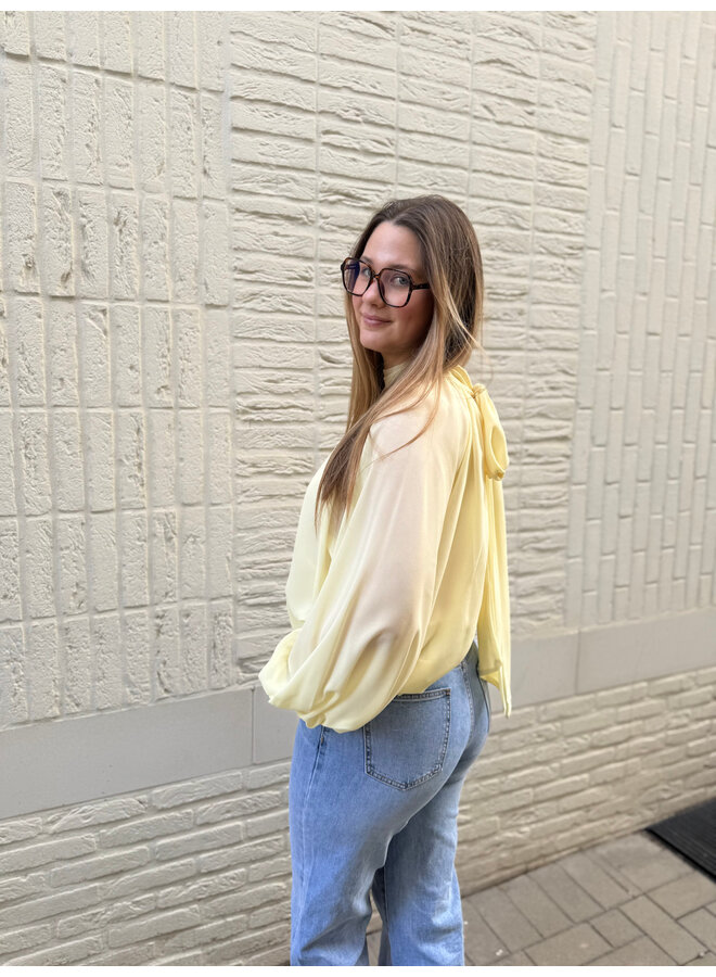 Sienna Blouse Yellow