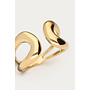 Bold Ring Open U Goud