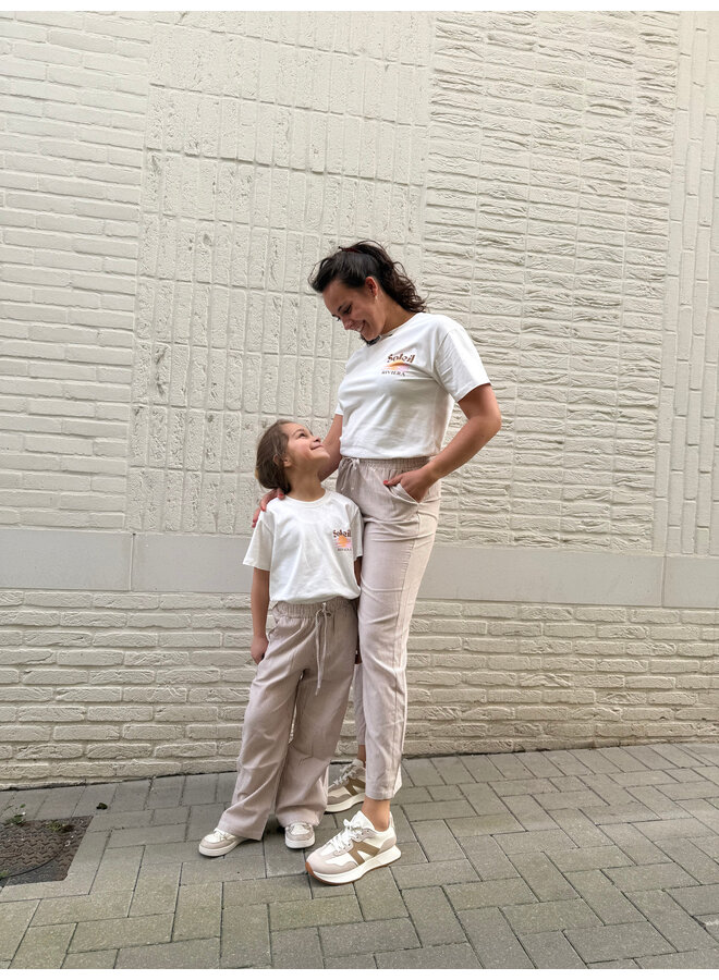 Soleil T-Shirt Mini White