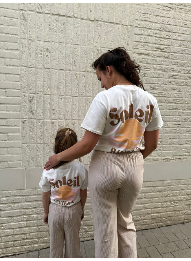 Soleil T-Shirt Mini White