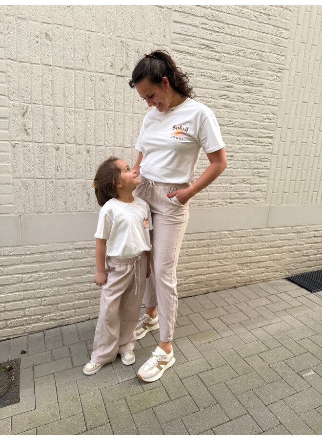 Soleil T-Shirt Mini White