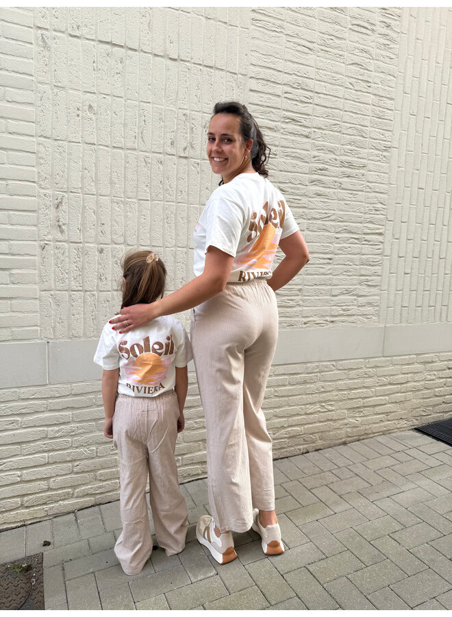 Soleil T-Shirt Mini White