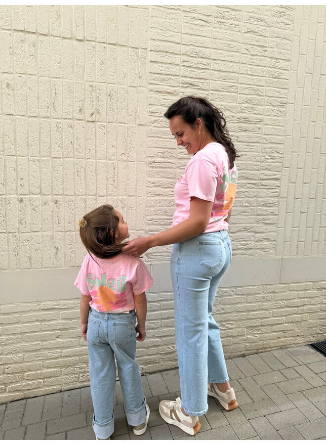 Soleil T-Shirt Mini Pink