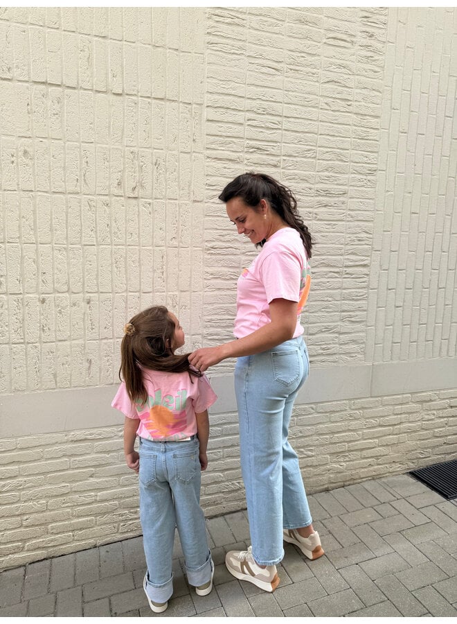 Soleil T-Shirt Mini Pink