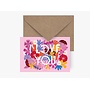Wenskaart Bloomy Love