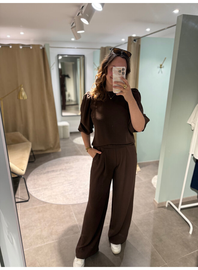 Alix Set Dark Brown