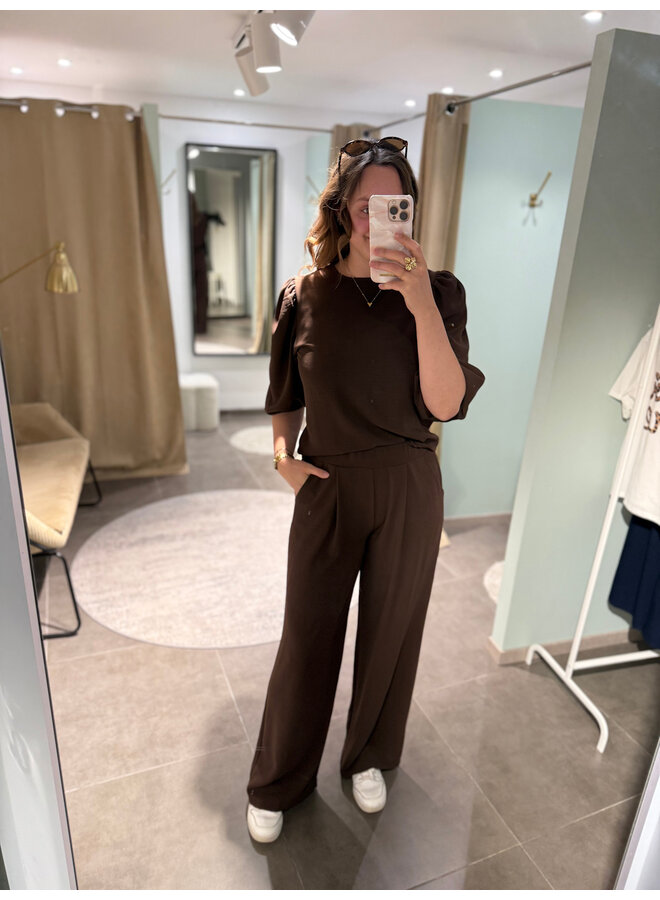 Alix Set Dark Brown