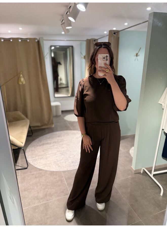 Alix Set Dark Brown