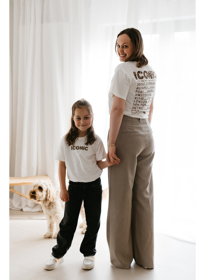 Mommy T-Shirt Iconic Leopard