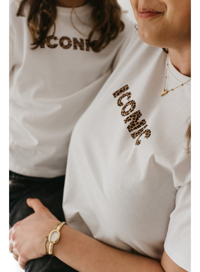 Mommy T-Shirt Iconic Leopard