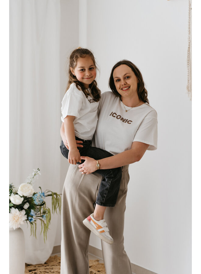 Mommy T-Shirt Iconic Leopard