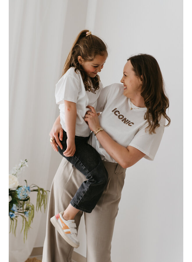 Mommy T-Shirt Iconic Leopard