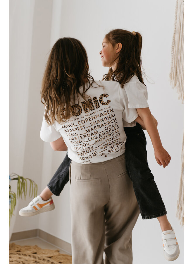 Mommy T-Shirt Iconic Leopard