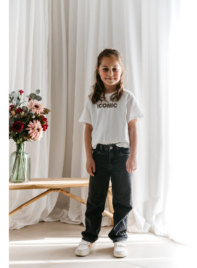 Mini T-Shirt Iconic Leopard