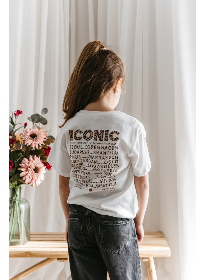 Mini T-Shirt Iconic Leopard