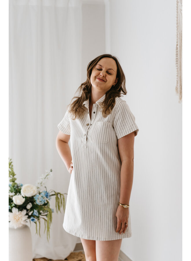 Rouane Striped Dress