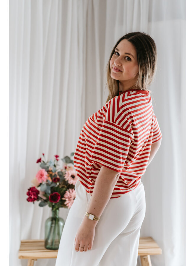 Faye T-Shirt Terracotta