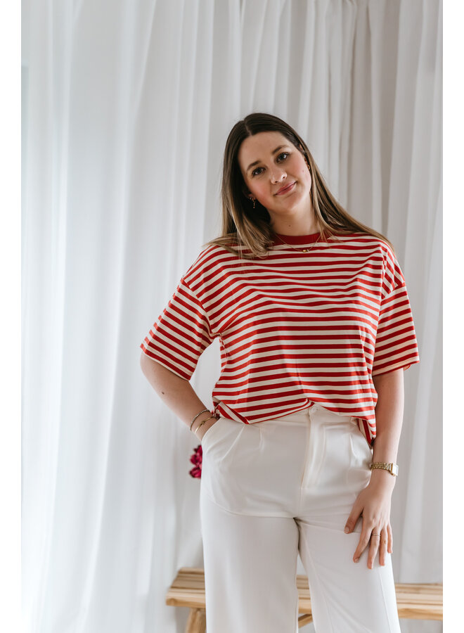 Faye T-Shirt Terracotta