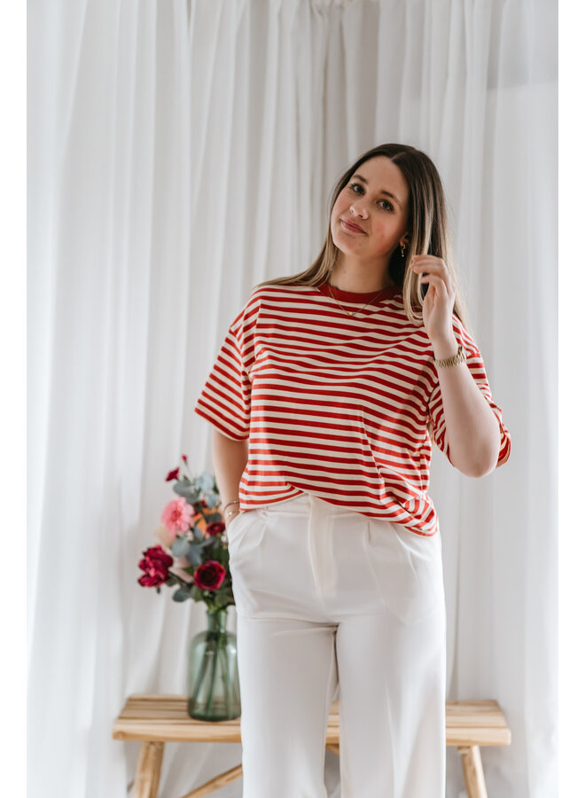 Faye T-Shirt Terracotta