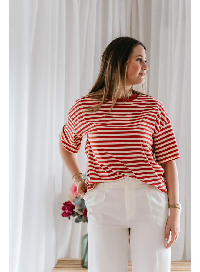 Faye T-Shirt Terracotta