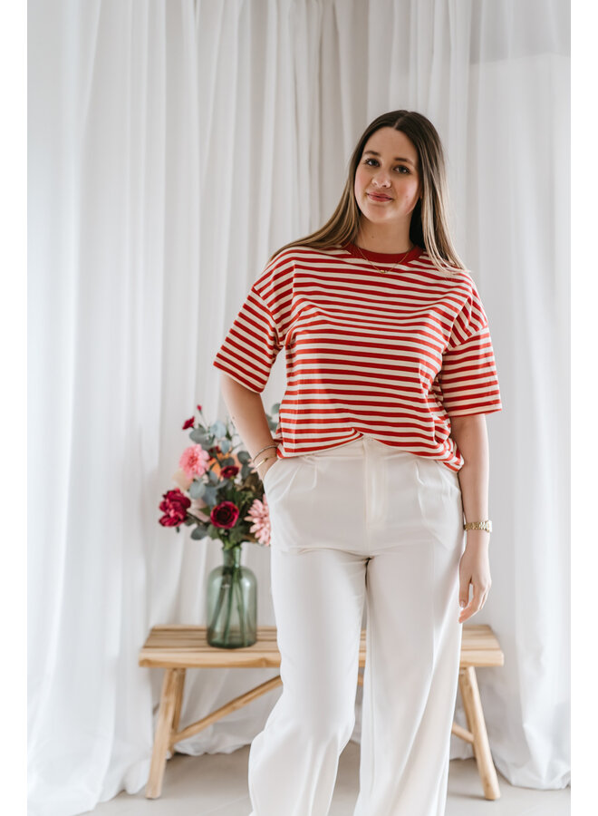 Faye T-Shirt Terracotta