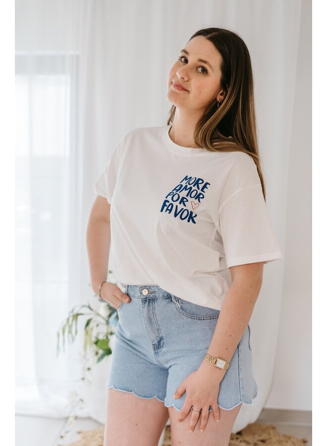 More Amor Por Favor Dark Blue