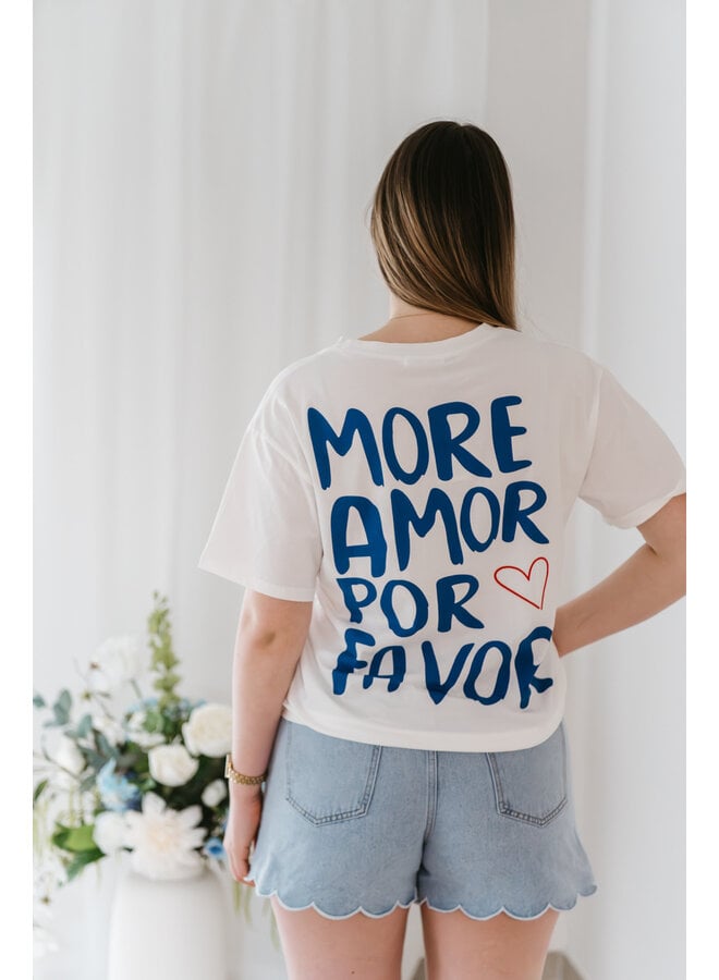More Amor Por Favor Dark Blue