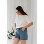Love T-Shirt White/Yellow