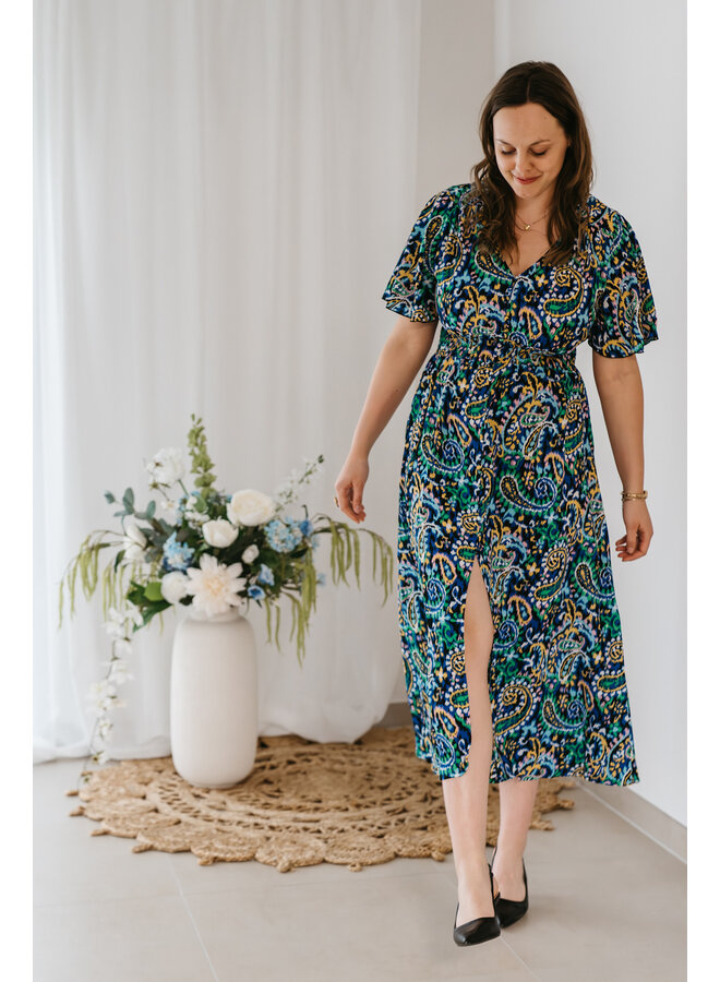 Samantha Long Flower Dress