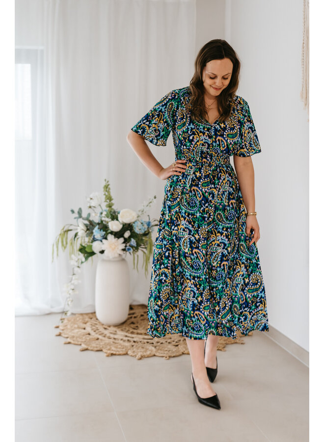 Samantha Long Flower Dress