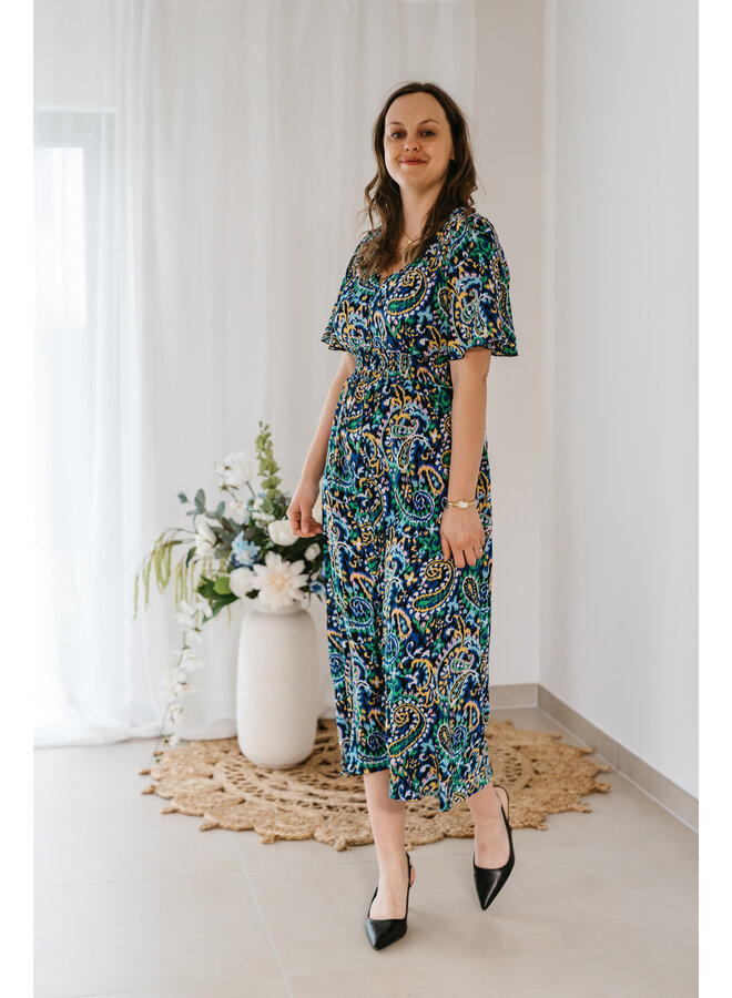 Samantha Long Flower Dress