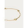 Armband met Hartjes en Imitatieparels Goud