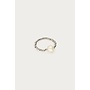 Stretch Ring met Natuurlijke Parel Zilver