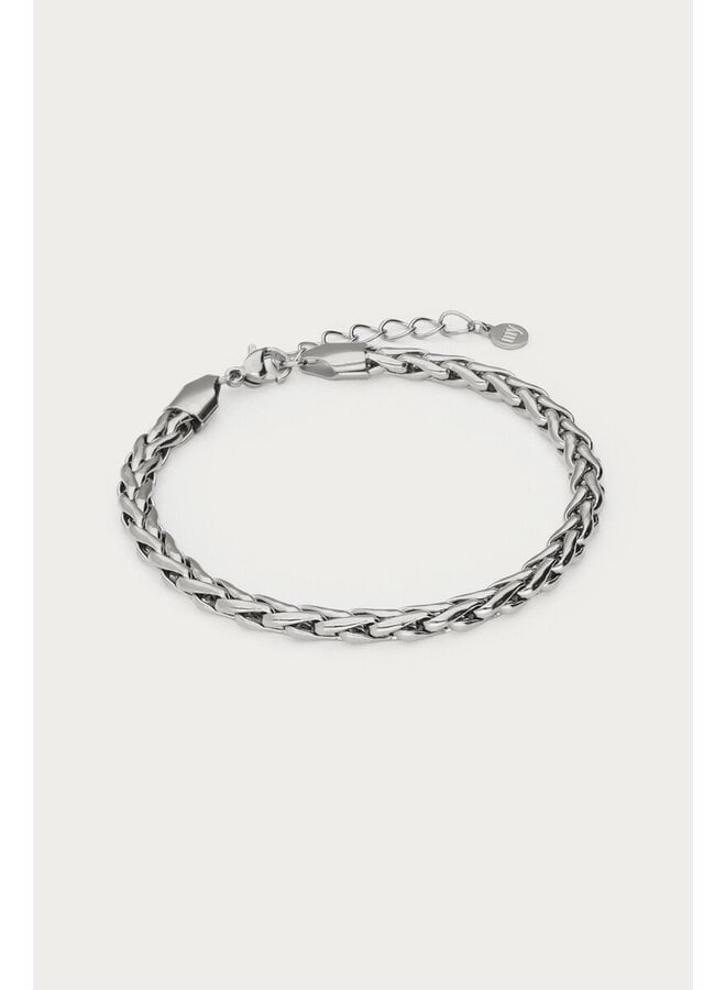 Basic Schakelarmband Zilver